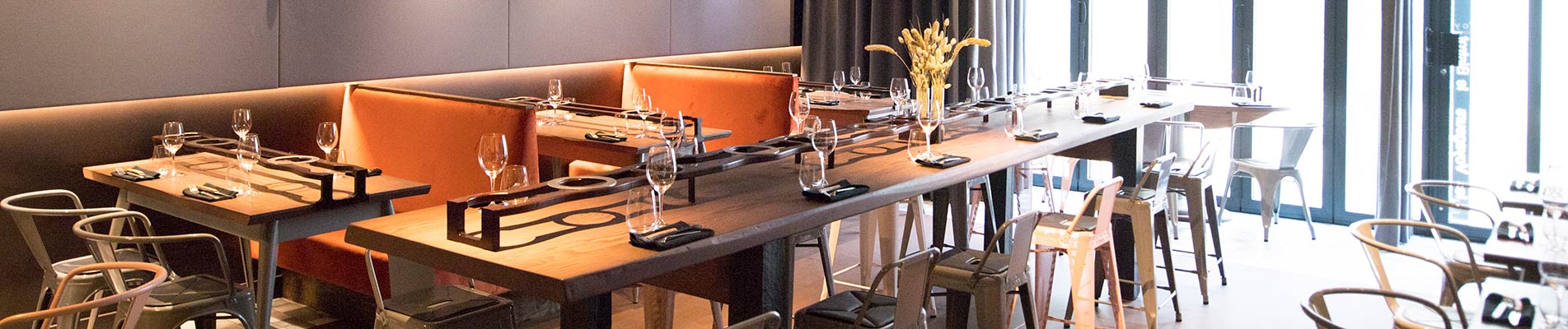Restaurant Partage - INtérieur du restaurant
