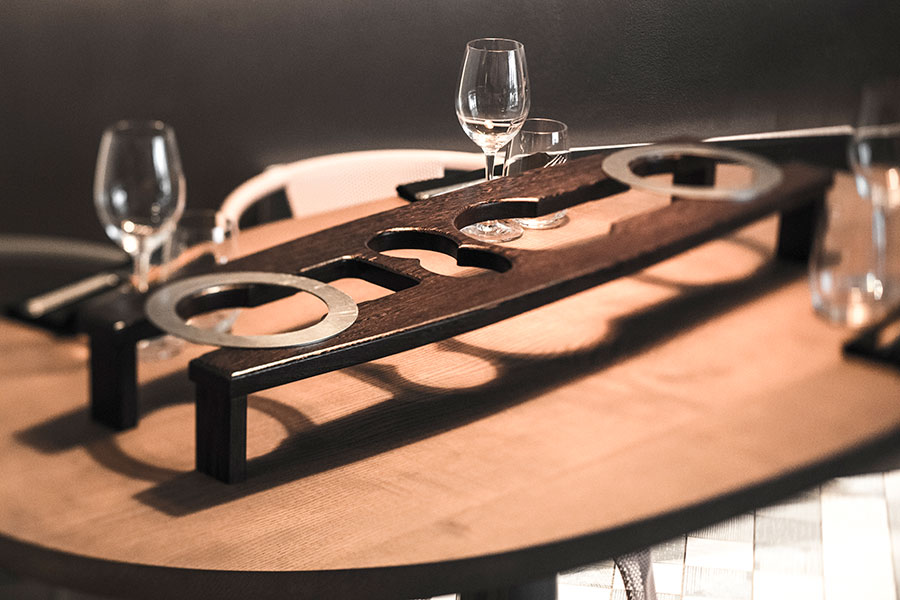 Restaurant Partage - Table d'intérieur
