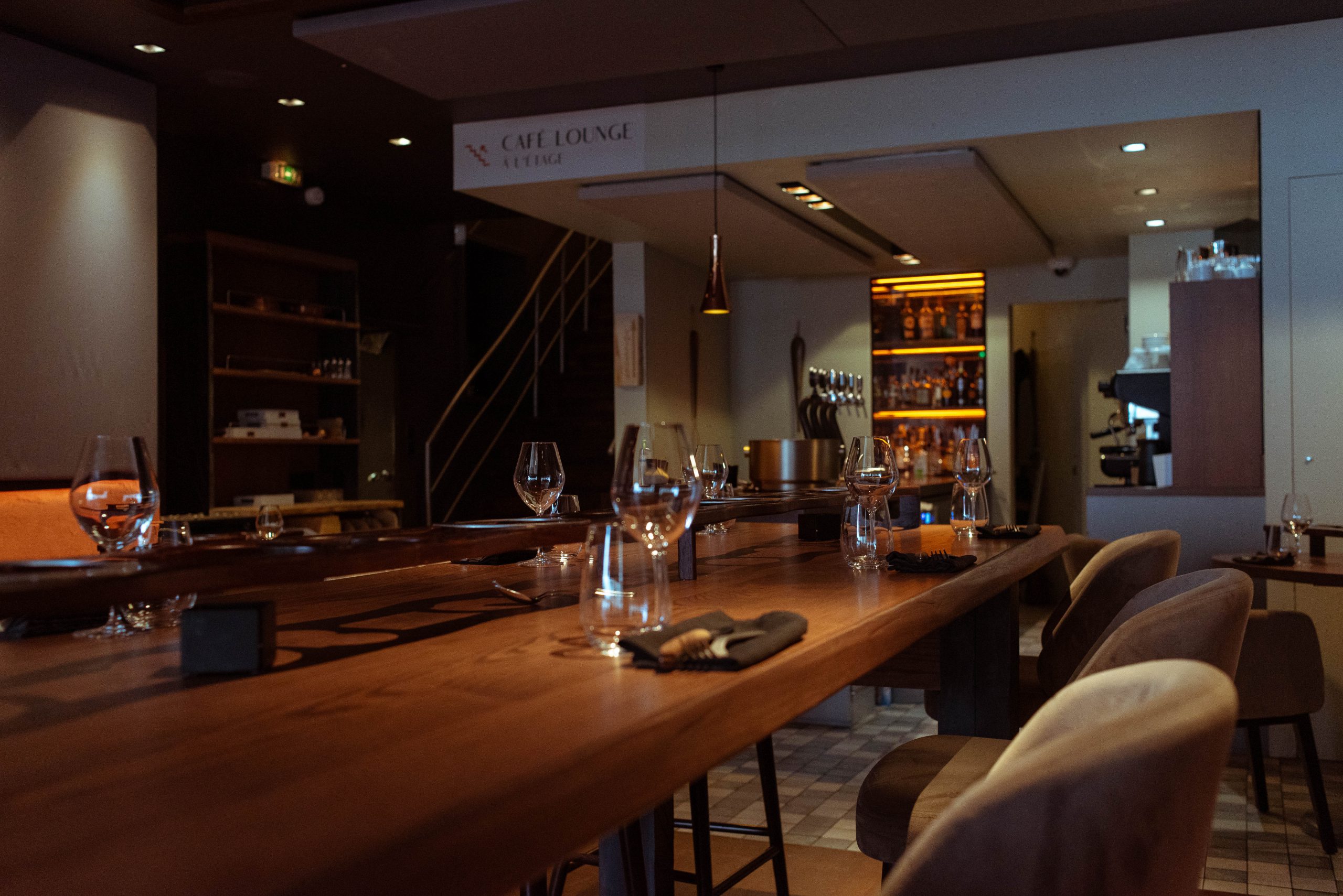 Restaurant Partage - Vue de l'interieur